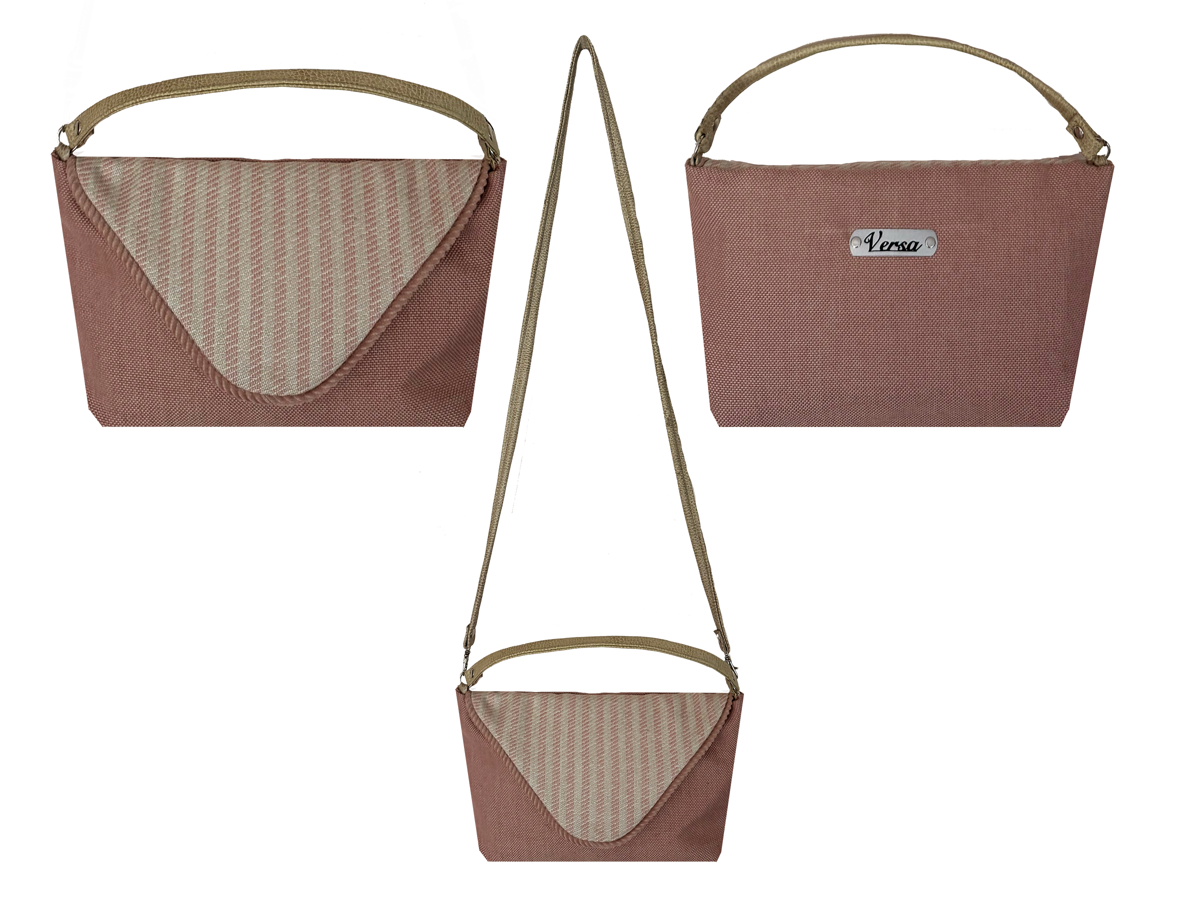 Sand-pink & Stripe